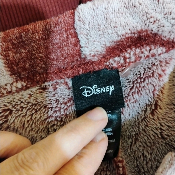 Disney Maroon and Cream Mickey Mouse Pajama Set - Picture 10 of 16